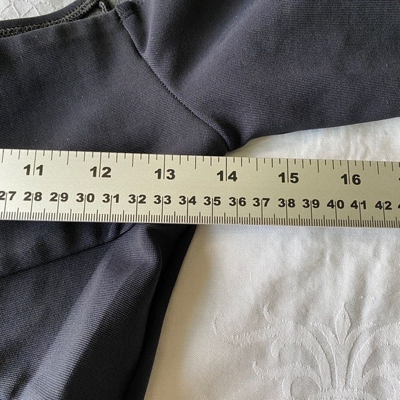 SISS‎ Fit and Flare Girls 3/4 Sleeve Black/Peach Flower Dress Size Medium - Picture 6 of 12